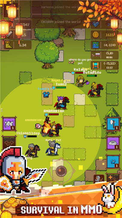 Treasure Hunter: Pixel MMO RPG screenshot