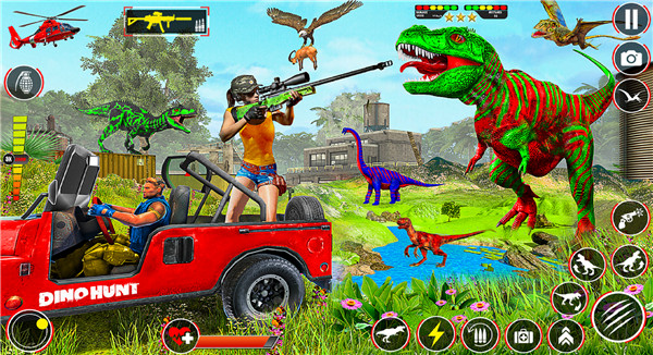 Angry Dinosaur City Attack screenshot