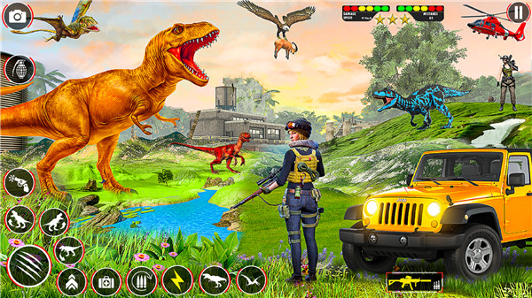 Angry Dinosaur City Attack screenshot