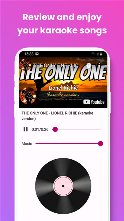 Karaoke Pro sing & record live screenshot