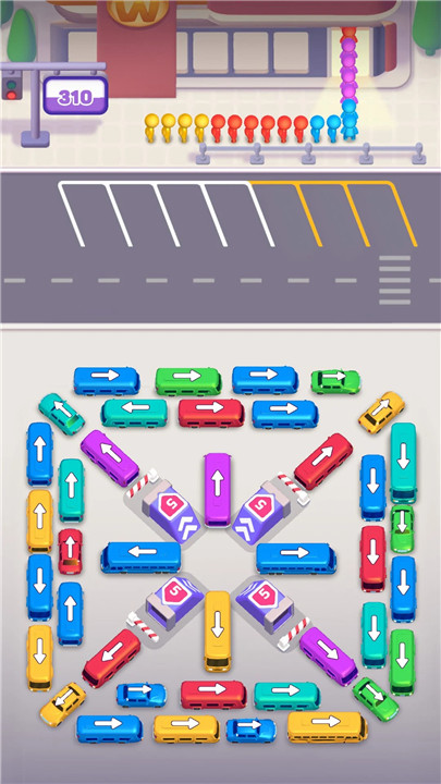 Bus Away: Traffic Jam screenshot