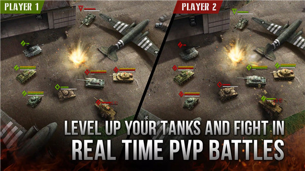 Armor Age: WW2 tank strategy screenshot