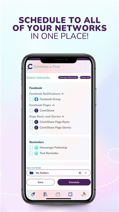 CinchShare screenshot