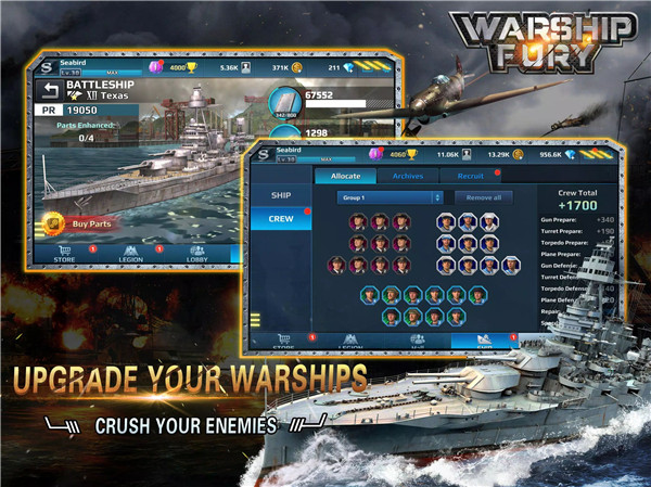 Warship Fury screenshot