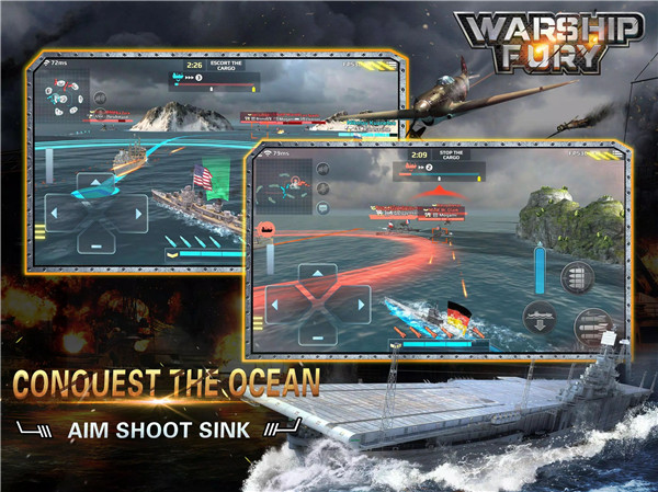 Warship Fury screenshot