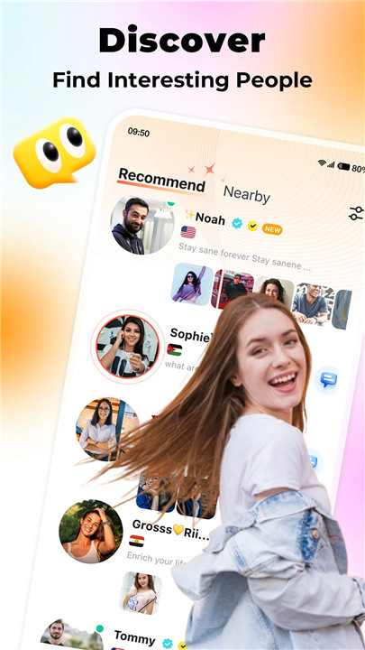 Saada — Live Group Voice Chat screenshot