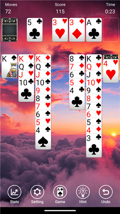 Classic Solitaire Card Game screenshot