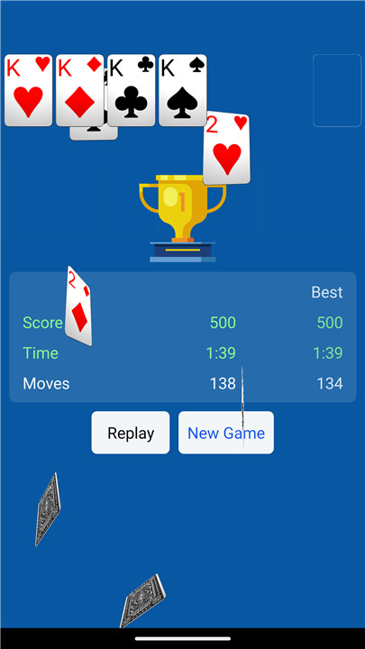 Classic Solitaire Card Game screenshot