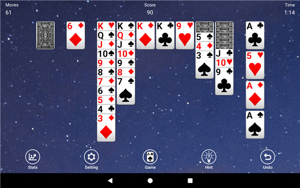 Classic Solitaire Card Game screenshot