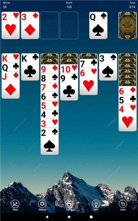 Classic Solitaire Card Game screenshot