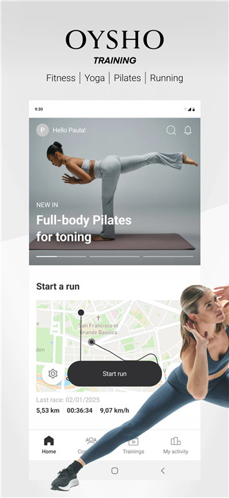 OYSHO TRAINING: Workouts screenshot