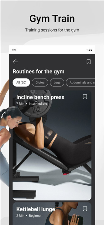 OYSHO TRAINING: Workouts screenshot