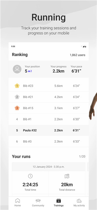 OYSHO TRAINING: Workouts screenshot