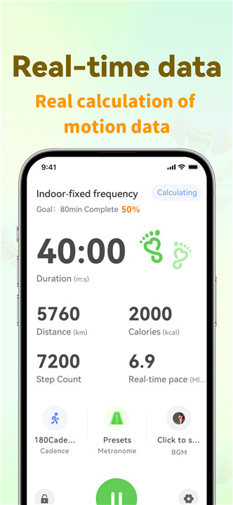 Slow Jogging Tracker &Timer screenshot