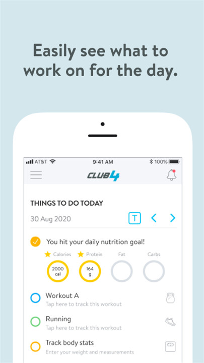 Club4 App screenshot