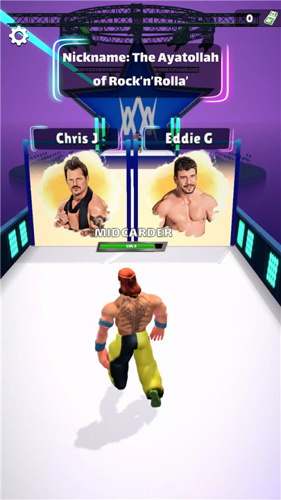 Wrestling Trivia Run screenshot