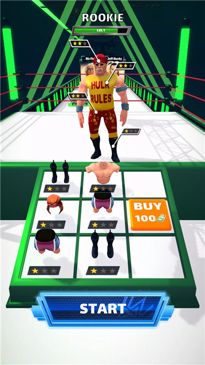 Wrestling Trivia Run screenshot