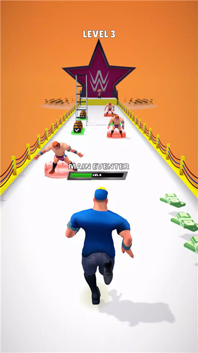 Wrestling Trivia Run screenshot