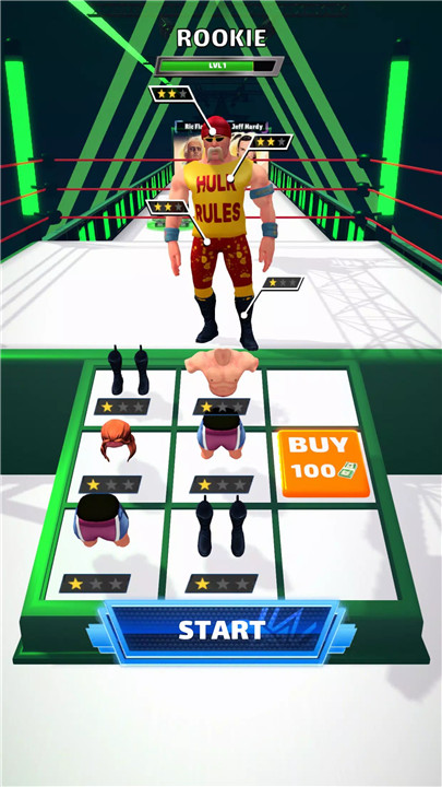 Wrestling Trivia Run screenshot