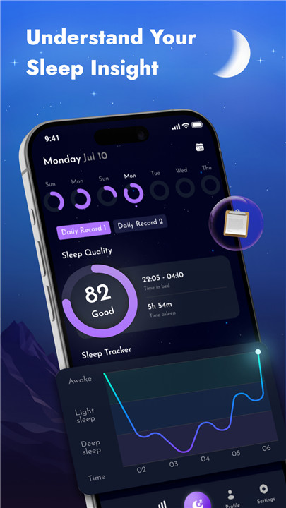 Sleep Tracker: White Noise screenshot