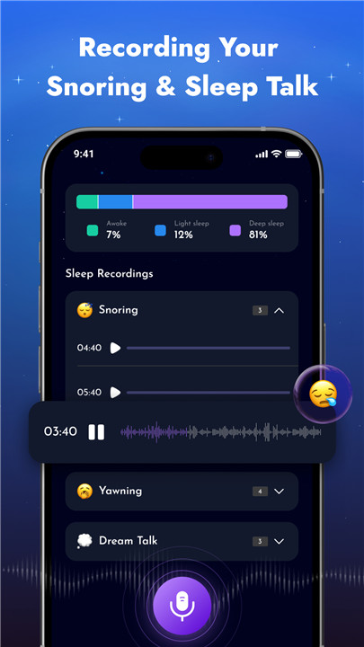 Sleep Tracker: White Noise screenshot