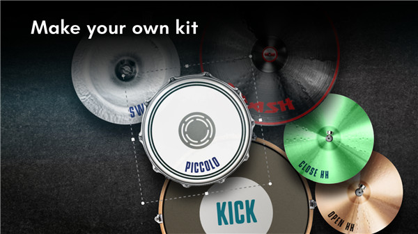 Real Drum electronic drums set screenshot