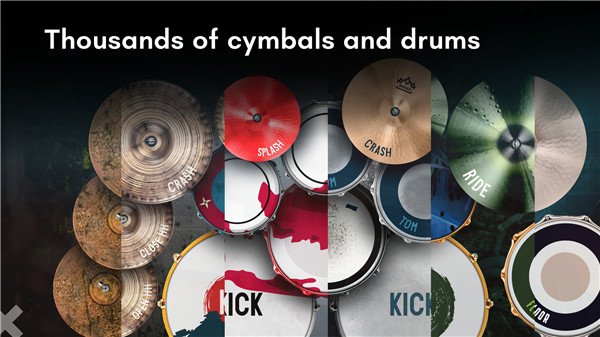 Real Drum electronic drums set screenshot