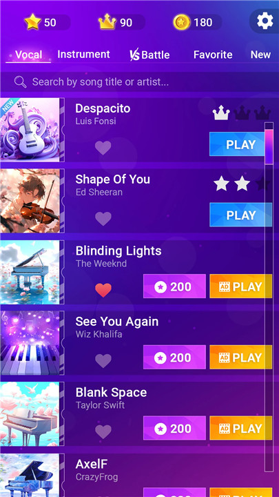 Battle Tiles Rhythm Piano Game screenshot