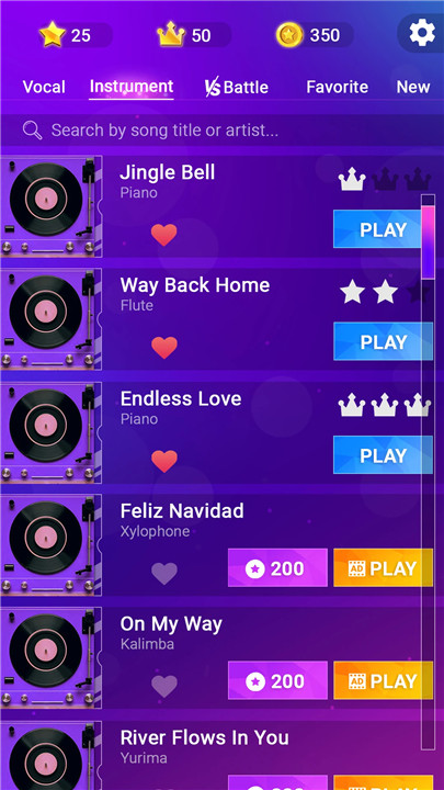 Battle Tiles Rhythm Piano Game screenshot