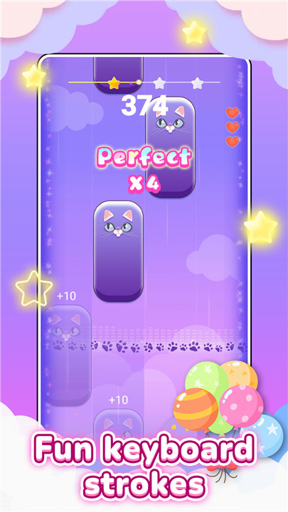 PopCat Tiles: Piano & Music screenshot