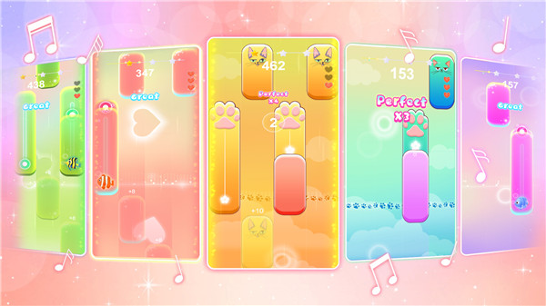 PopCat Tiles: Piano & Music screenshot