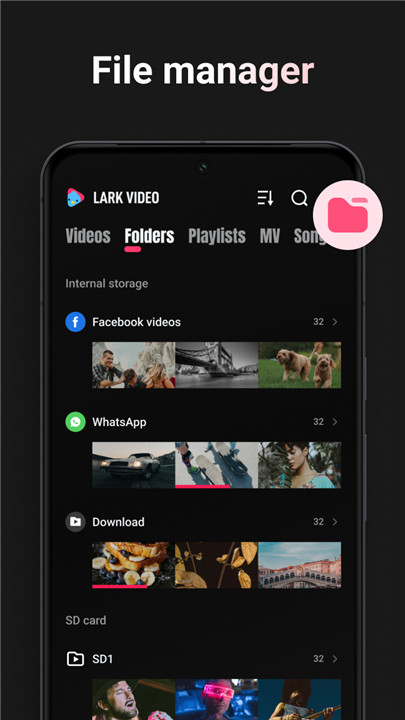 Lark Video Player: HD Video screenshot