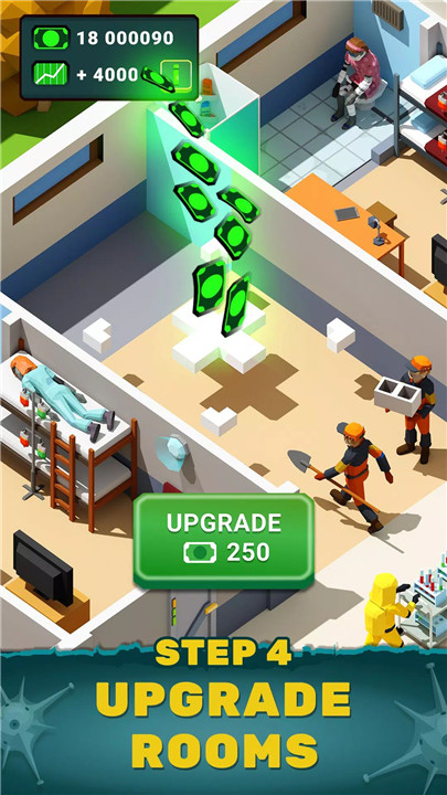 Zombie Hospital - Idle Tycoon screenshot