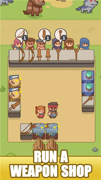 Idle Weapon Shop screenshot