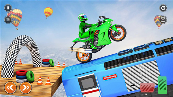 Bike Stunt Games Bike games 3D screenshot