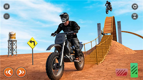 Bike Stunt Games Bike games 3D screenshot