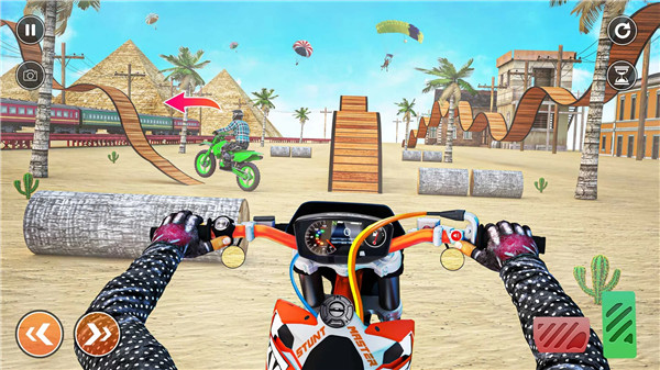 Bike Stunt Games Bike games 3D screenshot