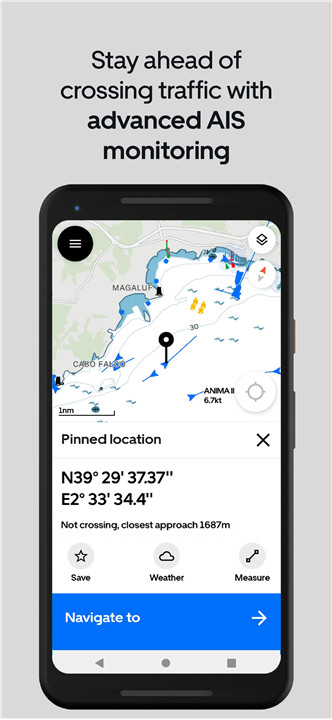 Orca: Boat GPS, Charts, Routes screenshot