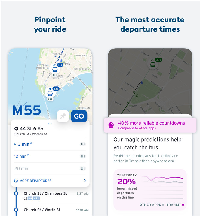 Transit • Subway & Bus Times screenshot