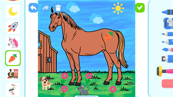 Paint In Color: Coloring Games screenshot