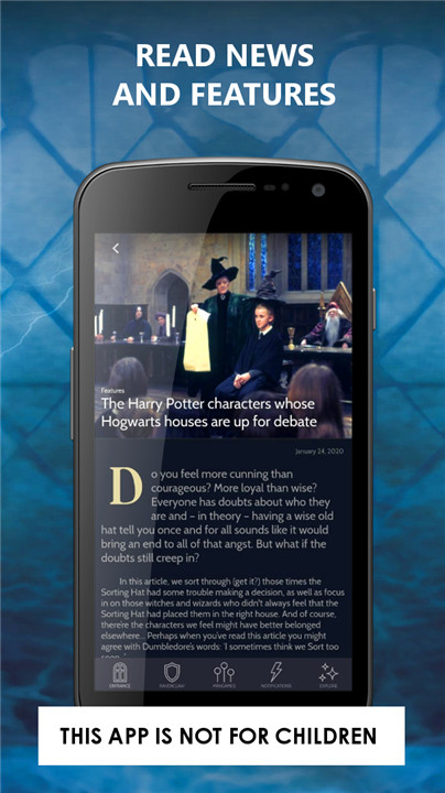 Potterzone - Harry Potter fans screenshot