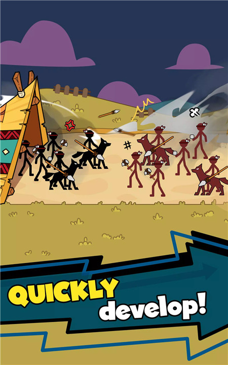 Stickman war: Anger Of stick screenshot