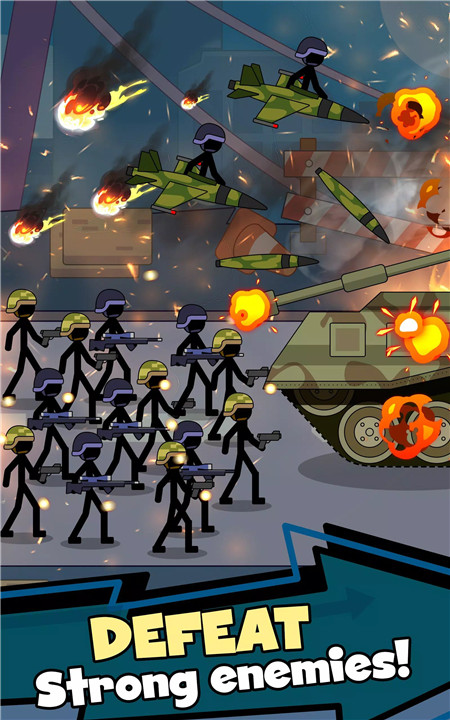 Stickman war: Anger Of stick screenshot