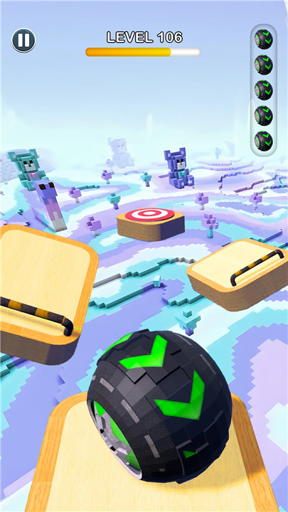 Rolling Ball Sky Escape screenshot