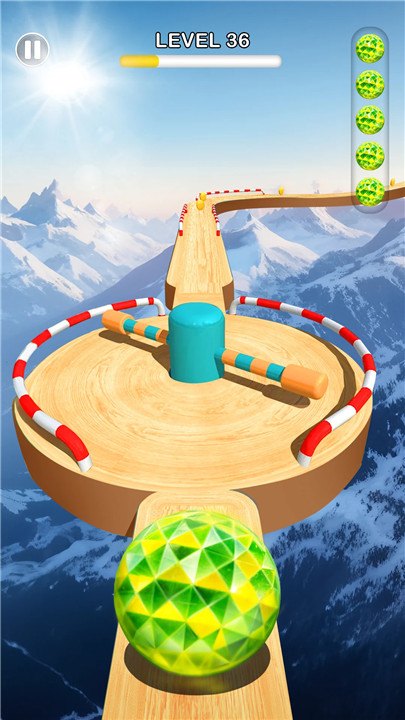 Rolling Ball Sky Escape screenshot