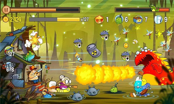 Swamp Attack screenshot