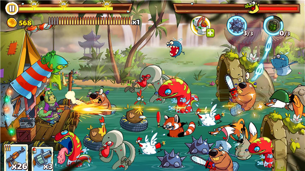 Swamp Attack 2 screenshot