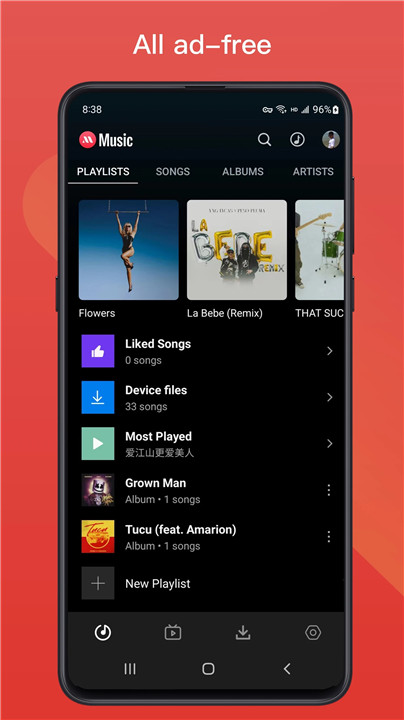 Music Player & MP3:Luck Music screenshot