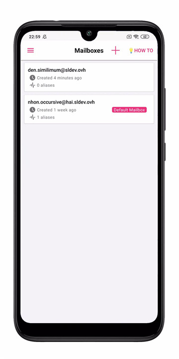 SimpleLogin | Anti-spam screenshot