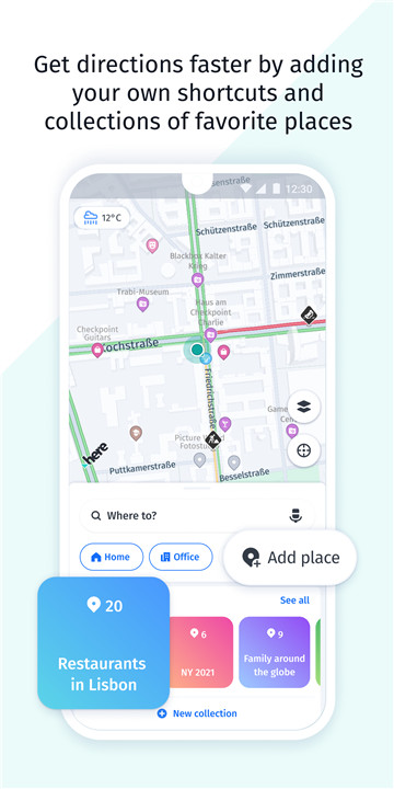 HERE WeGo BETA screenshot HERE WeGo BETA screenshot